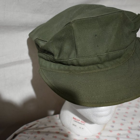 medium Military cap sateen OG-107 olive drab - Picture 2 of 6